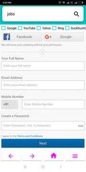 QK Browser - Fast Searching & Secure screenshot 1