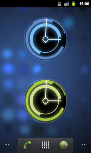 Honeycomb Clock FREE screenshot 2
