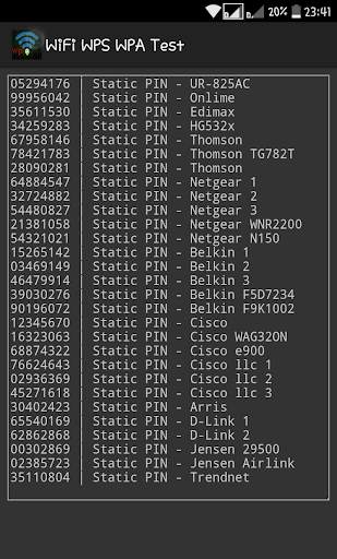 WPS WPA WiFi Test screenshot 7