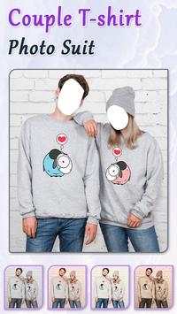 Couple T-Shirt Suit Photo Editor screenshot 4