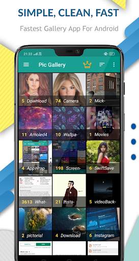 Quick Gallery Pics - Photos & Videos screenshot 1