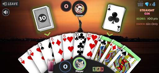 Gin Rummy - Offline Card Games screenshot 4