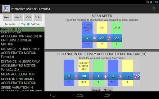 Science Formulas screenshot 15