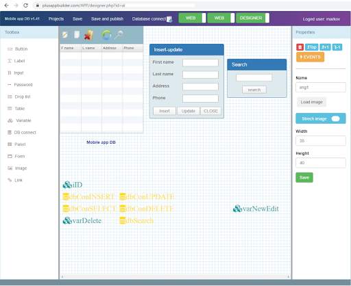 Plus app builder screenshot 3