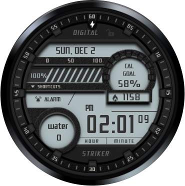 Digital Striker Watch Face screenshot 14
