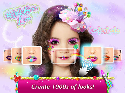 Candy Mirror ❤ Fantasy Candy Makeover & Makeup App screenshot 3