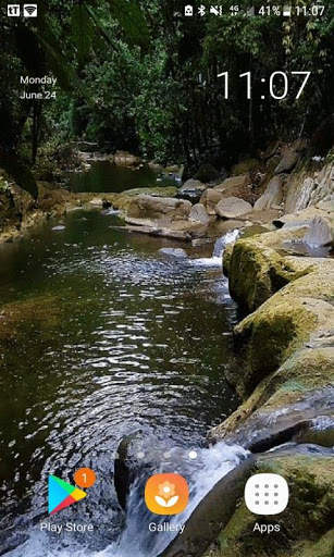 Hilly Pond Live Wallpaper screenshot 3
