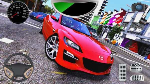 Driving Mazda RX8 Simulator screenshot 4