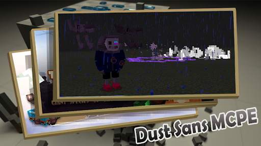 Dust Sans Undertale Mod for Minecraft PE screenshot 5