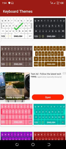 Pashto keyboard: Pashto Language Typing Keyboard screenshot 2