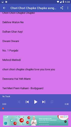 Chori Chori Chupke Chupke Songs Music screenshot 4