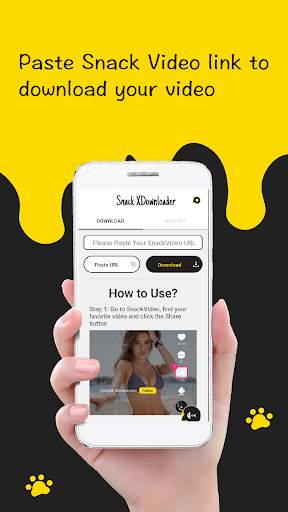 Video Downloader for Snack Video - XDownloader screenshot 1