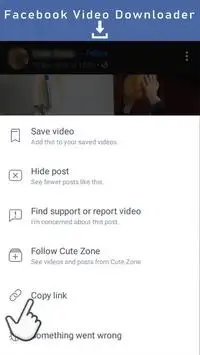 Video Downloader for Facebook App - No Watermark स्क्रीनशॉट 2