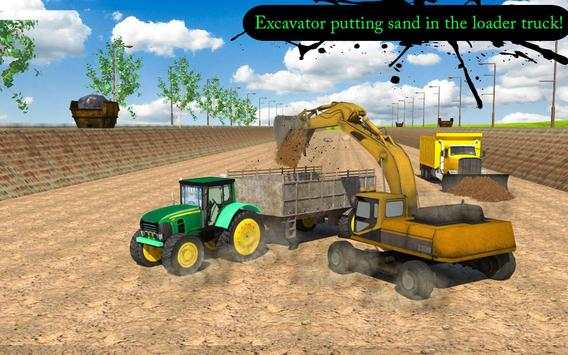 Sand Tractor: Canal De-silting screenshot 9