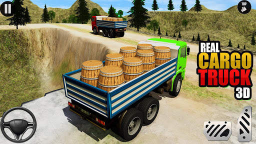 Euro Truck Driving Simulator - Real Cargo Game screenshot 5