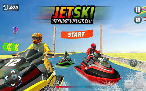 Water Jet Ski Boat Racing Game screenshot 5