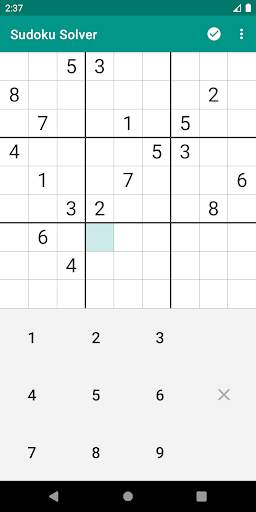 Sudoku Solver screenshot 1