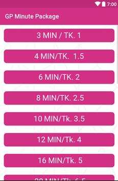 GP Minute Package(জিপি মিনিট প্যাকেজ) screenshot 1