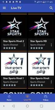 Live Cricket TV (লাইভ ক্রিকেট) - Watch ICC WC 2019 screenshot 3