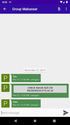 STIS Messenger screenshot 2