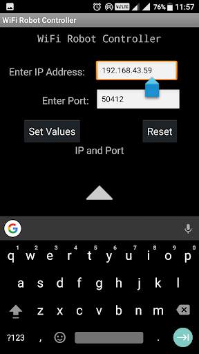 WiFi Robot Controller screenshot 3