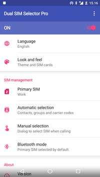 Dual SIM Selector скриншот 8