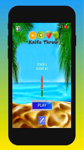 Fruity hit - Throw Knife game screenshot 7