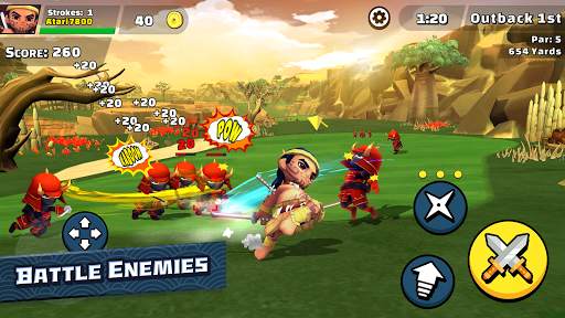 Ninja Golf ™ screenshot 5