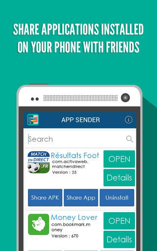 App Sender Bluetooth screenshot 2