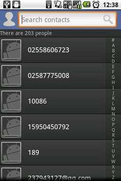 Contact Widget screenshot 2