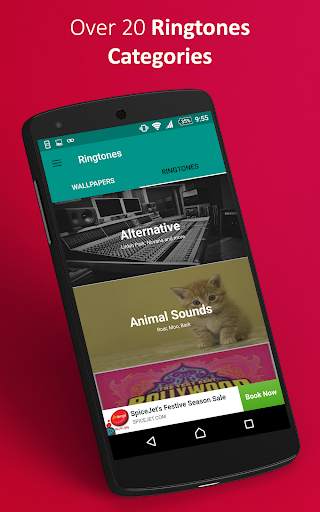 Wallo Wallpapers and Ringtones 5 تصوير الشاشة