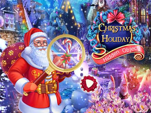 Hidden Objects Christmas Holiday Puzzle Games screenshot 1