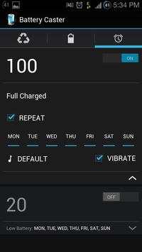 Battery Caster LITE screenshot 4