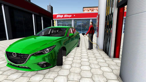 Service Station Car Parking: Gas Station Driving screenshot 1