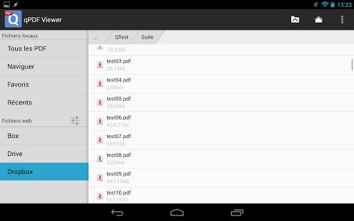 qPDF Viewer - Lecteur PDF screenshot 5