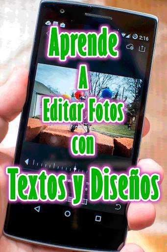 Editar Fotos con Textos y Diseños Tutorial screenshot 6