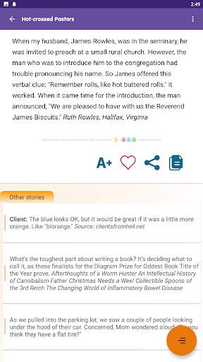 Funny Jokes and Stories screenshot 4