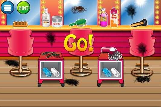 Hairdresser clean up game screenshot 1