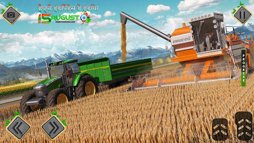 Indian Tractor Driving Games 2021 screenshot 1