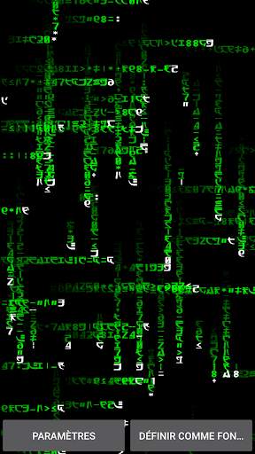 Matrix Effect Live Wallpaper screenshot 2