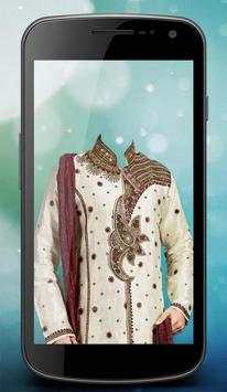 Choli And Sherwani Photo Suit screenshot 3