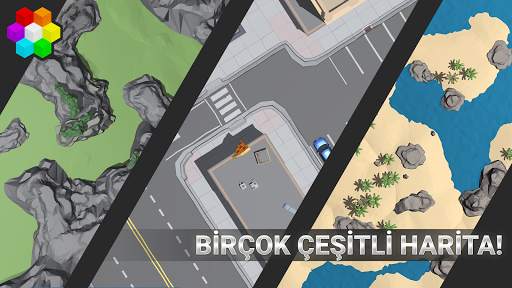 Action Tanks Online: Çok Oyunculu Tank Dövüşü screenshot 1
