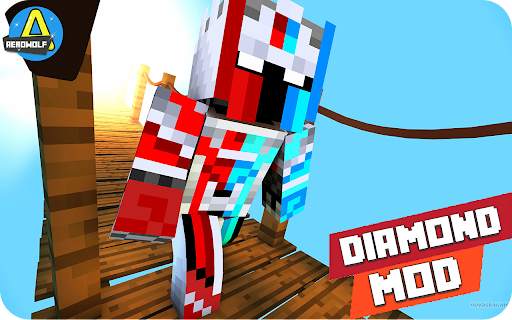 Addon Diamond Mod  Skin Tools Minecraft screenshot 6