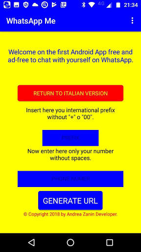 [Vecchia Versione] MessageME On WA screenshot 6