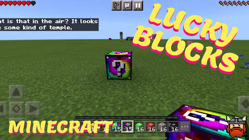 Lucky Blocks Mod in Minecraft screenshot 3