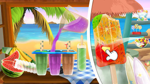 Ice Popsicle Candy Maker: Ice Cream Cooking Games screenshot 2