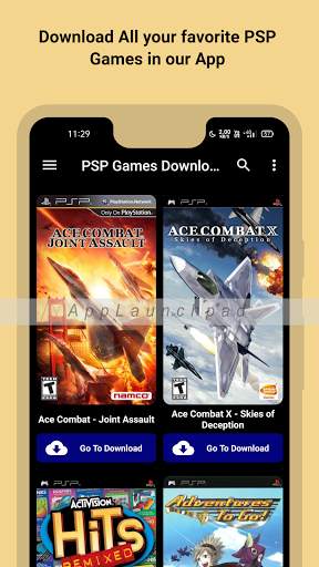 PSP Games Downloader - PSP PSX PS2, ISO & CSO Roms screenshot 2