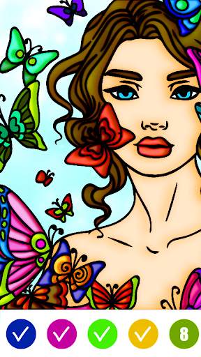 Tap Color : Color By Number Art Coloring Games screenshot 5