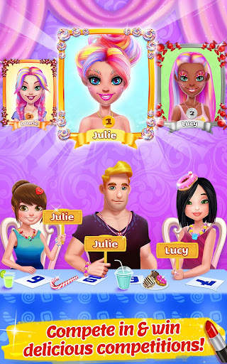Candy Makeup Beauty Game 4 تصوير الشاشة
