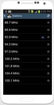 fm am tuner radio app for android screenshot 2